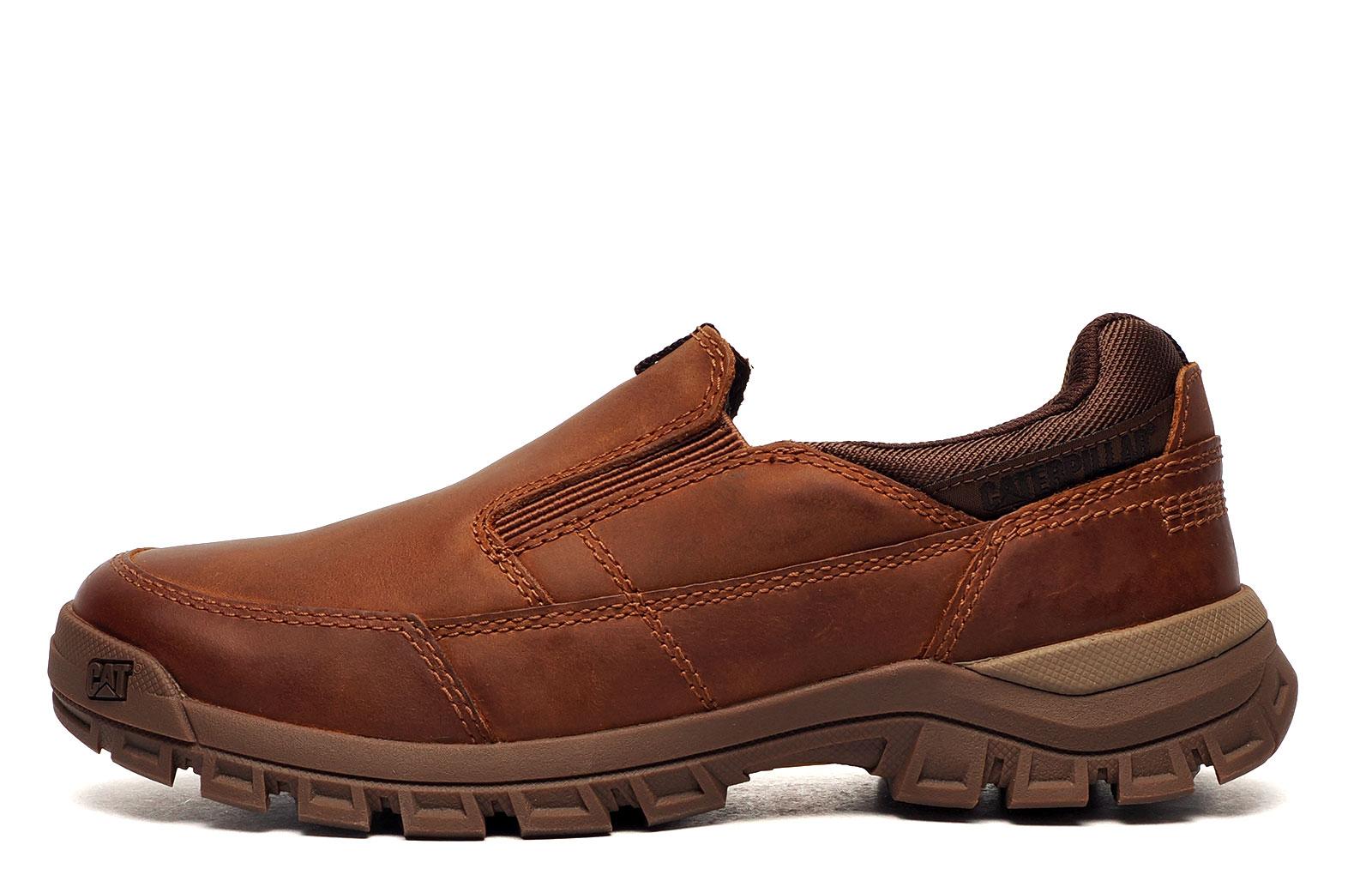 Caterpillar CAT Schwellen Herren Leder Schlupfschuhe