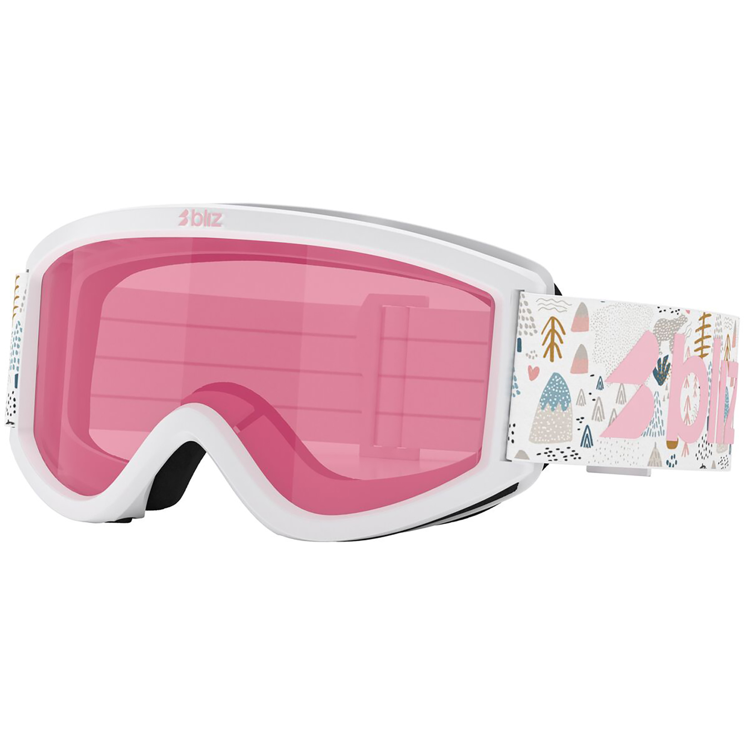 Bliz Pixie Skibrille Kinder Skibrillen rosa Trekking