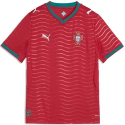 Portugal Kinderfußballshirt Home 2026, Heimtrikot mit DryCELL für junge Portugal Fans - rot / 116