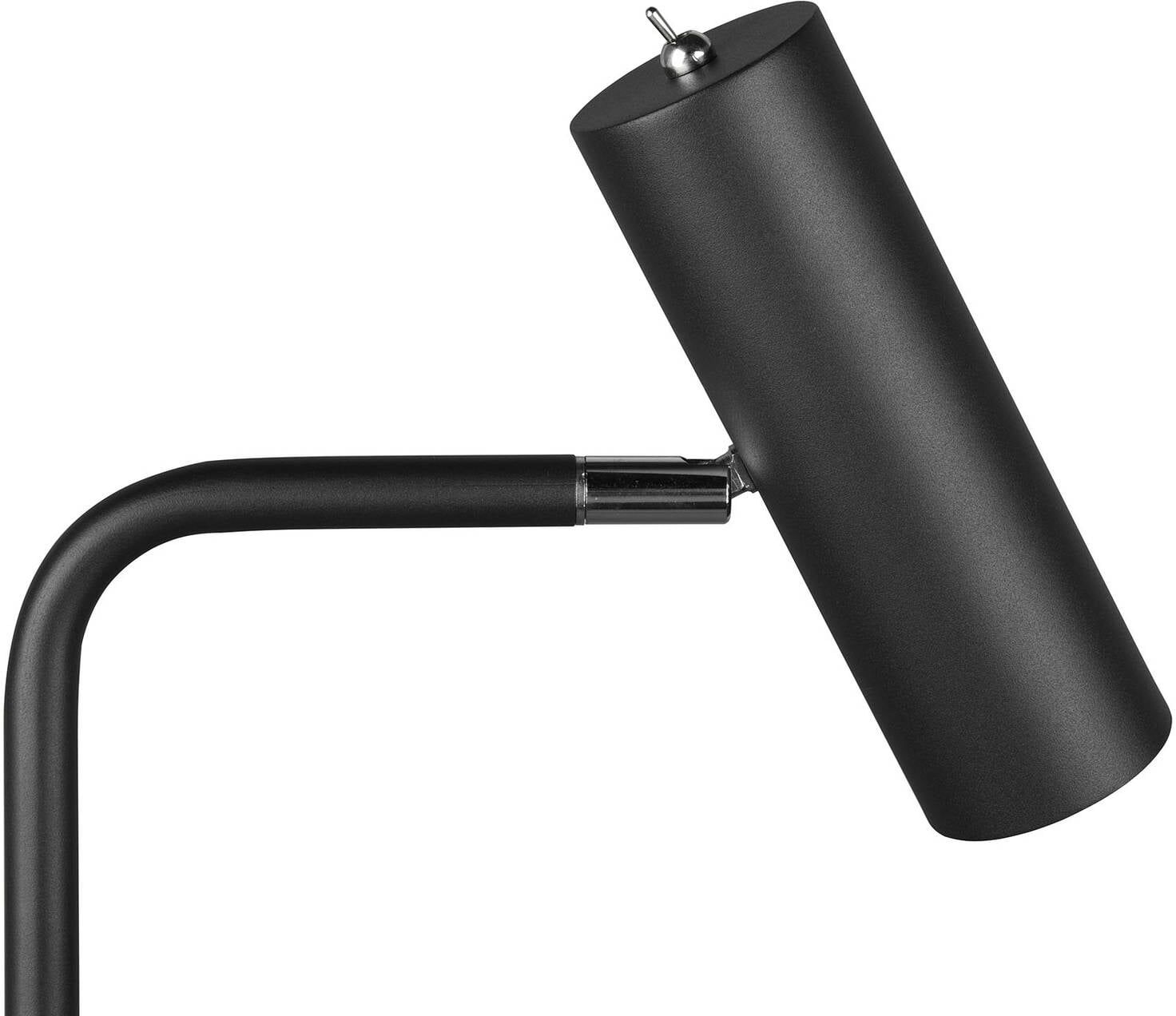 Trio Lighting Gulvlampe Marley, Sort, Stue/spisestue, Metal, Moderne, gulvlampe