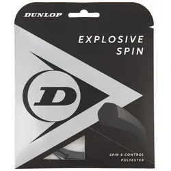 Tennissaite - Dunlop - EEXPLOSIVE SPIN 17G SET BLACK 1PC