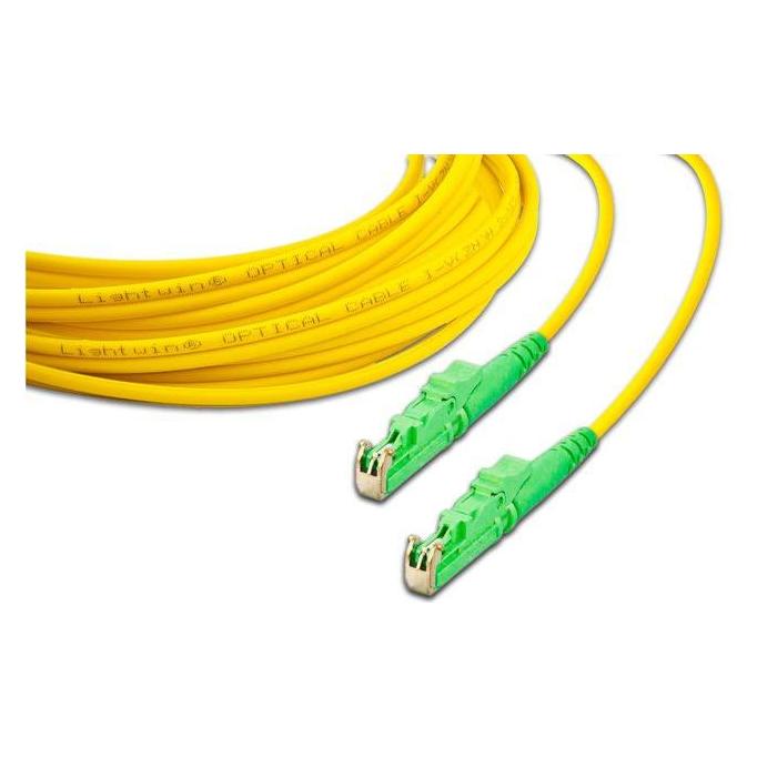 Lightwin LWL-Patchkabel LSH/APC-LSH/APC, Singlemode, Simplex, 3m (3 m) (LSP-09 LSH APC-LSH APC 3.0)