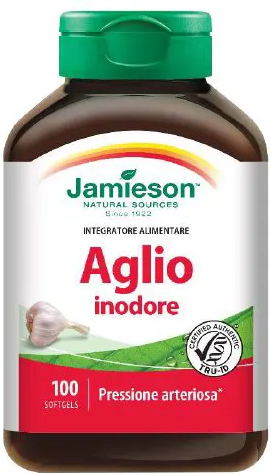 BIOVITA Srl Jamieson Aglio Inodore 100 Softgel