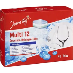 Jeden Tag Spülmaschinentabs Citrus 40 St.