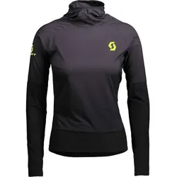 SCOTT Damen T-Shirt SCO Windshield W's RC Run, Größe S in Schwarz Schwarz