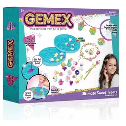 Gemex: Schmuckset zum Herstellen von Edelstein-Süßigkeiten aus Gel