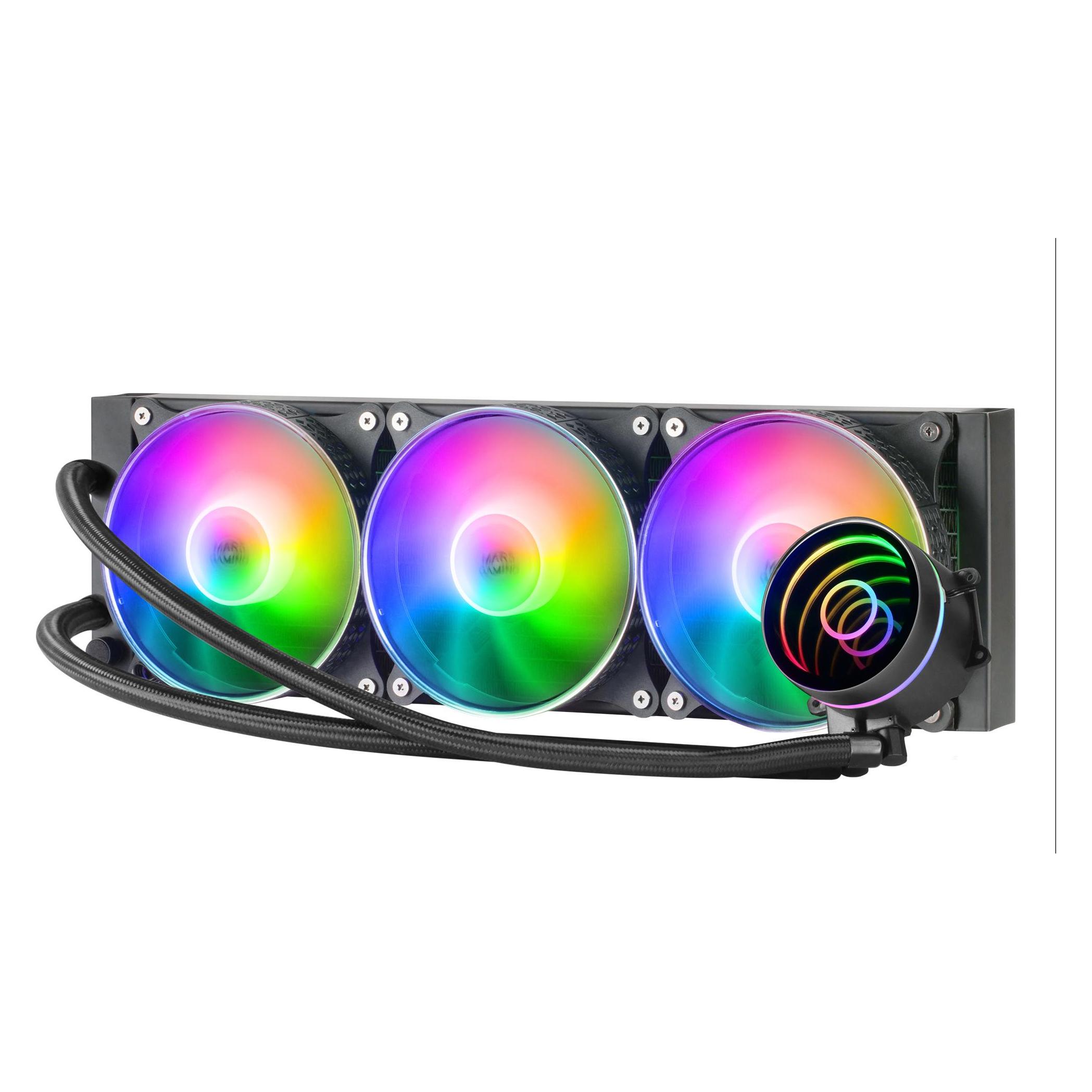 Mars Gaming Kit Watercooling Aio Ml-One RGB - 360mm (Noir) (MLONE360)