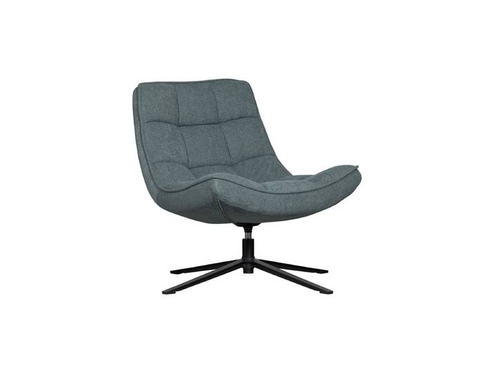 Drehbarer Design Sessel „Maudi“ Blue Stone De Eekhoorn