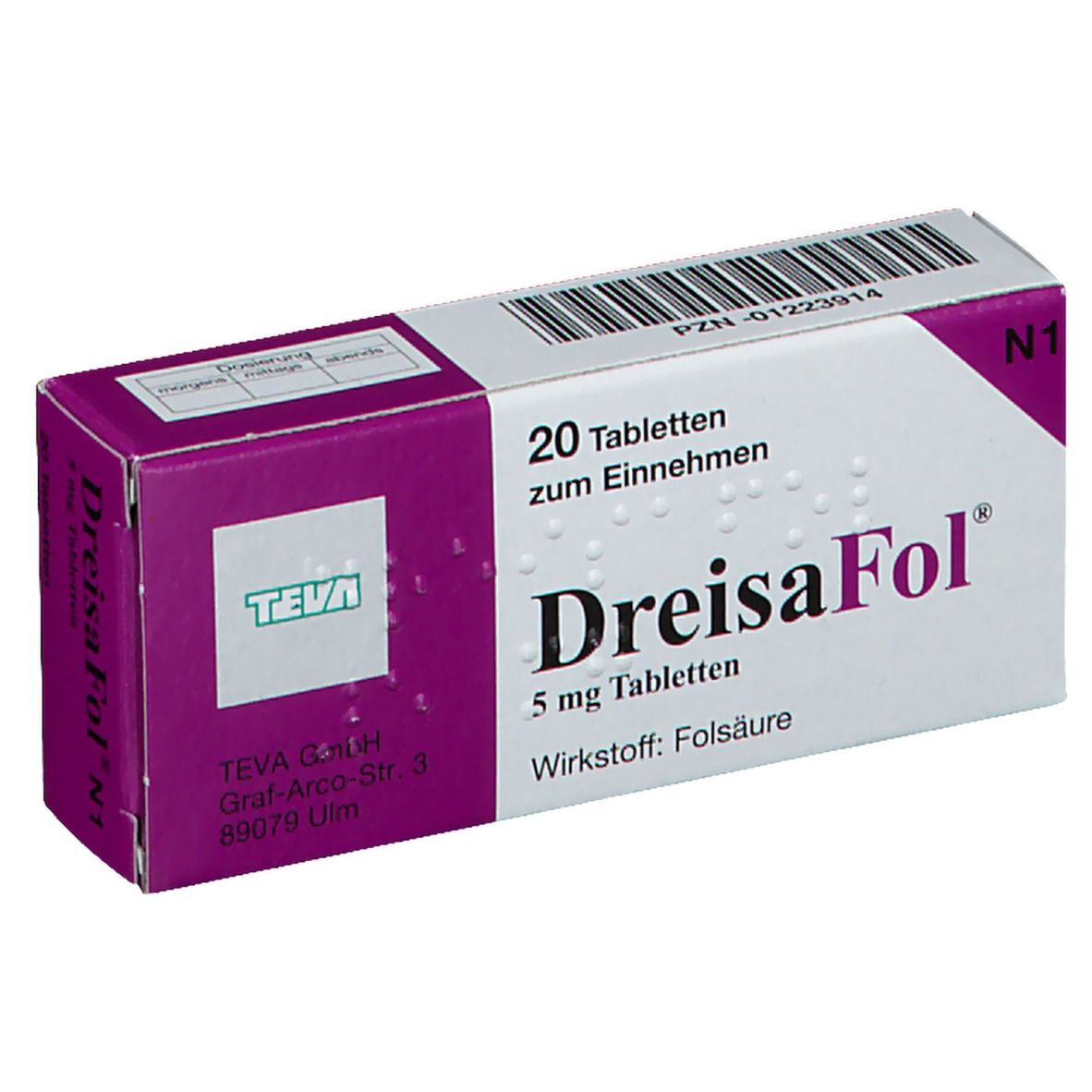 Dreisafol Tabletten 20 St