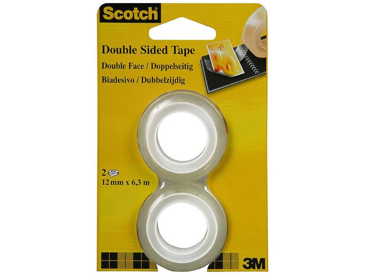 Scotch® Double Sided 12mm x 6,3m