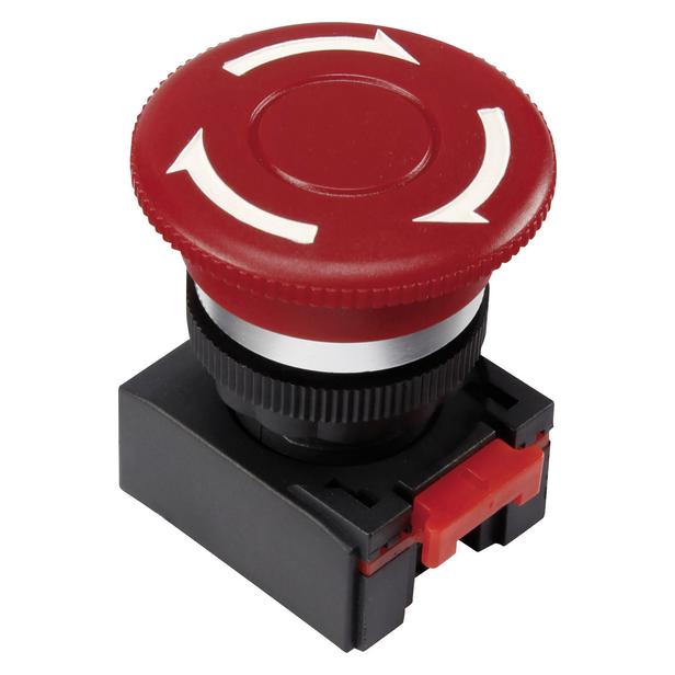 Tru Components Not-Aus-Schalter Rot Drehentriegelung LAS0-K-TSA 1 St. (LAS0-K-TSA)