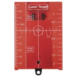 Makita LE00758831 Markierungsplatte rot