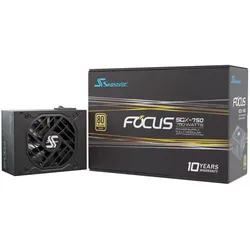 Seasonic Netzteil FOCUS SGX 750 ATX 2.4 full-modular 750W 80+ Gold schwarz