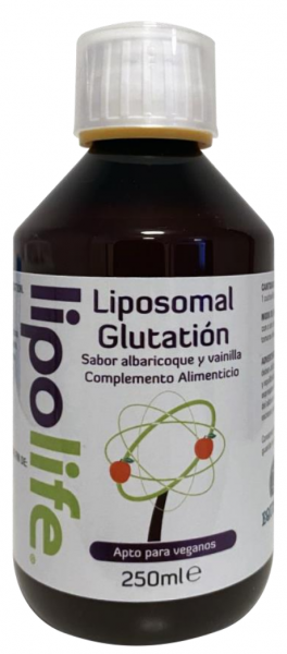 Equisalud LipoLife Liposomal Glutathione Apricot and Vanilla 100 ml