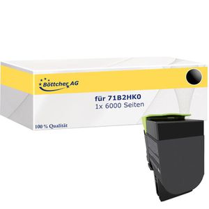 kompatibel für Lexmark 71B2HK0 6000 Seiten schwarz