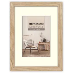 ZEP Malmo natural    10x15/15x20 Holz mit Passepartout     V4568N