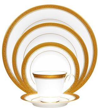 Noritake Crestwood 5-Piece Place Setting, Service for 1