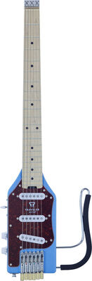 Traveler Guitar Ultra-Light Elect. Deluxe SBM Satin Blue Metallic