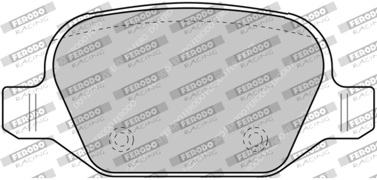 Bremsbelagsatz FERODO Performance FDS1349, Hinten