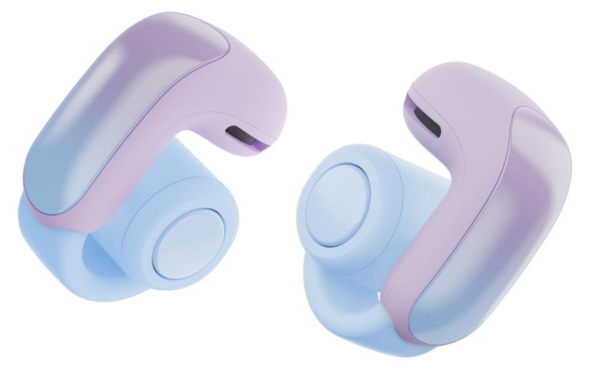 Bose Ultra Open Earbudsægte tradlose oretelefoner Chilled Lilac - Mikrofon - Kabellos