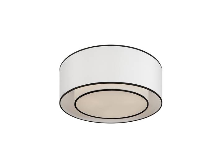 Deckenlampe „Bergamo“ Weiss/ Schwarz Maytoni