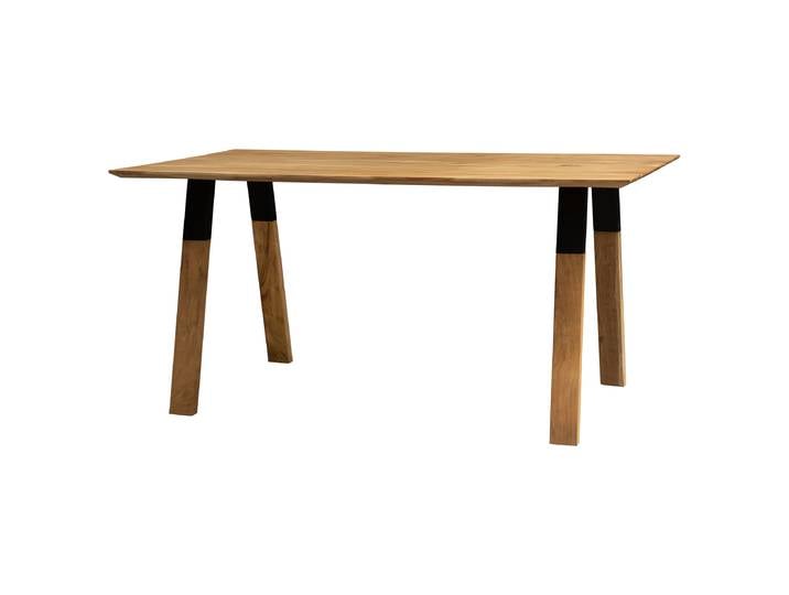 Massiver Esstisch TAVIS 160 x 90cm Braun