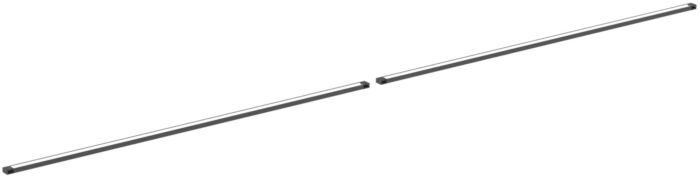 Ideal Standard LED Schubladenleuchte T4310Y2 952 x 21 x 11 mm, Set, aus Aluminium, Anthrazit matt