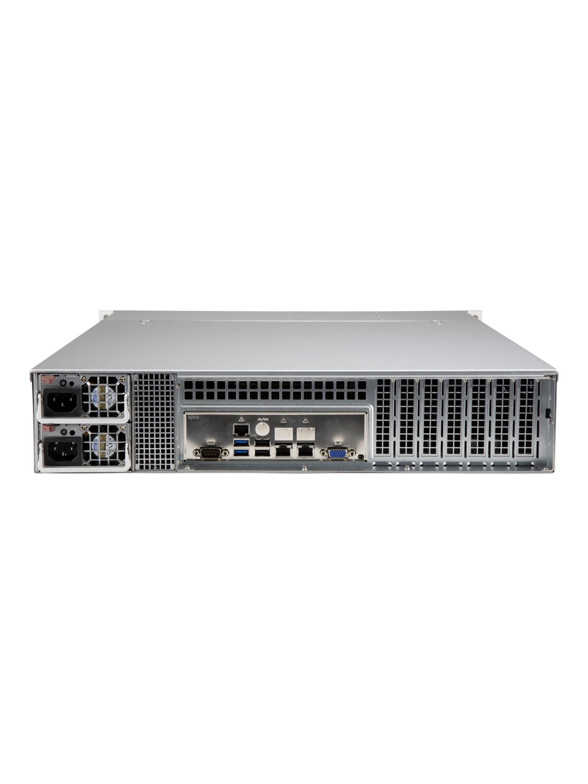 Supermicro CSE LA26AC12-R920LP1 - Gehäuse - Server (Rack) - Grau