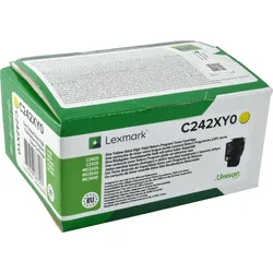 Lexmark Toner C242XY0 yellow