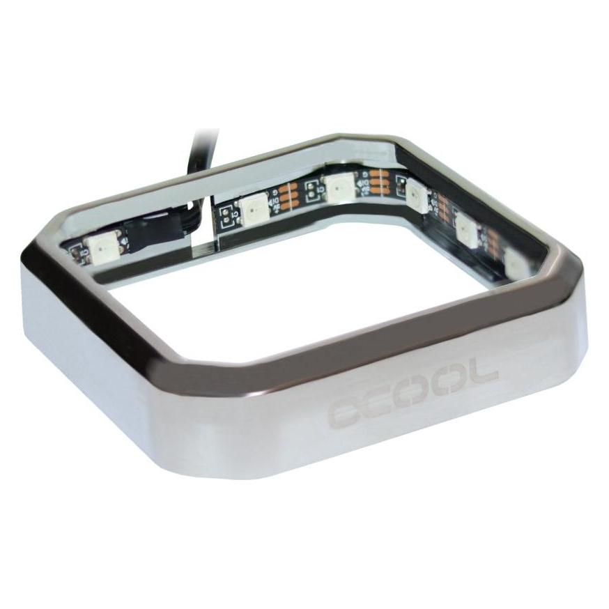 Alphacool Aurora XPX Digital RGB Frame - Chrome (RGB) (12943)