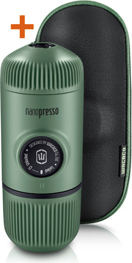 Wacaco NANOPRESSO ELEMENTS draagbare espressomachine - Mosgroen