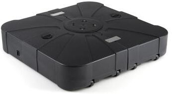 Costway Outdoor Cantilever Umbrella Base Square Water and Sand Fillable Base-34 Inches