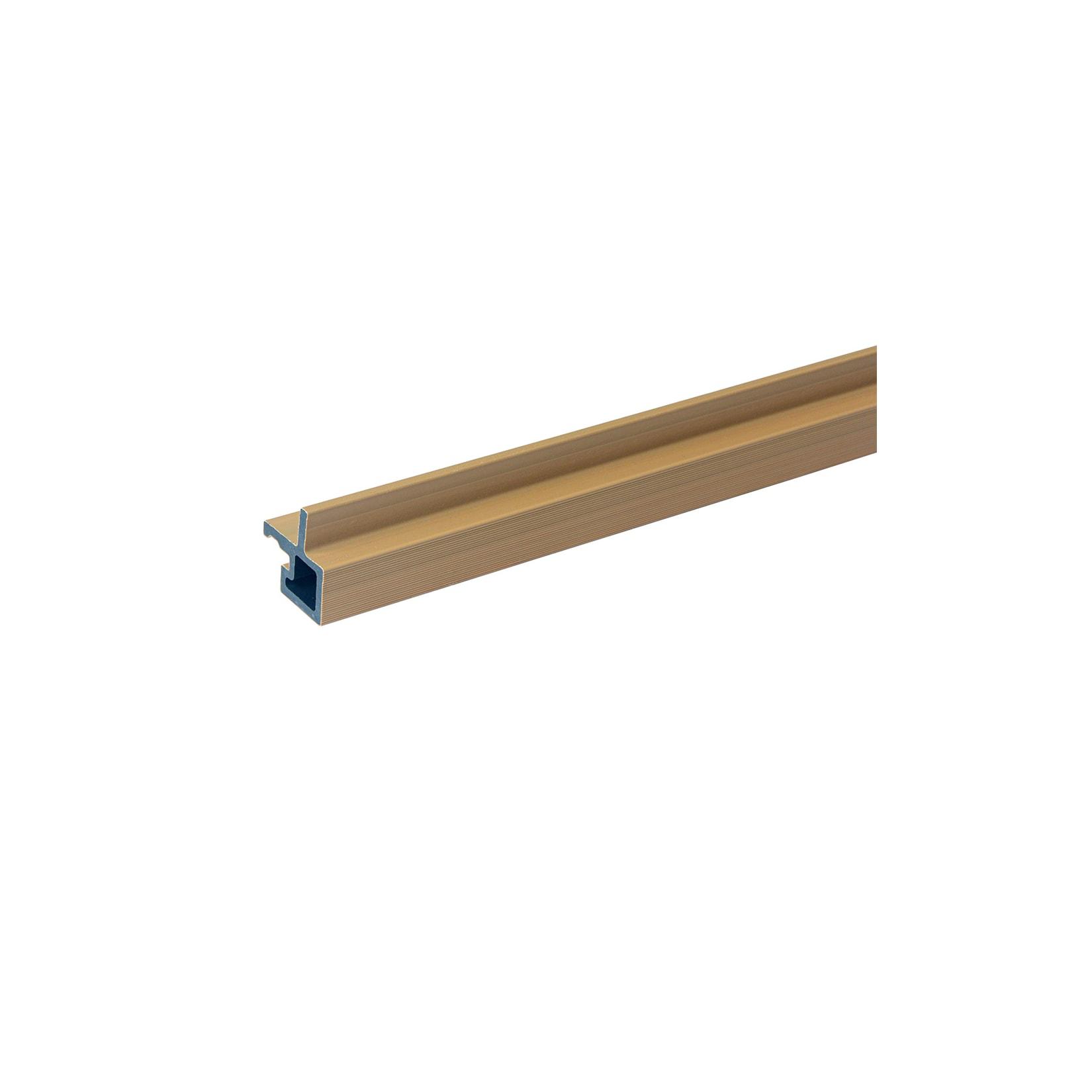 HOME DELUXE WPC Eckprofil für Fassadenverkleidung SANO Teak - 12er Set