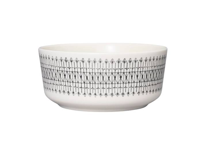 Arabia Bol Emilia Ø 13 cm Noir-blanc