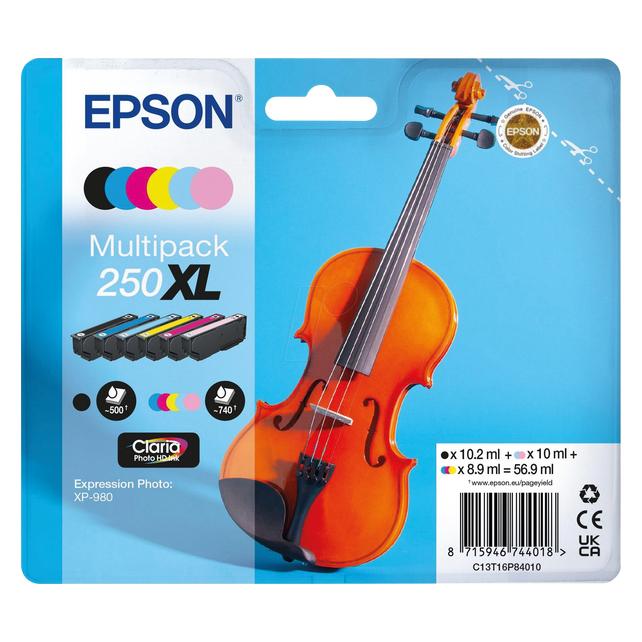Epson Tinte Multip. 1x10.2ml/5x8.9ml (C13T16P84010)