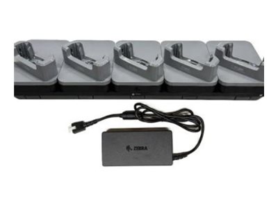 Zebra Handheld-Ladegerät-Kit - für Geräte ohne robuste Stiefel - Ausgangsanschlüsse: 5 - 48.3 cm (19") (CRD-TCVT-5D-1)