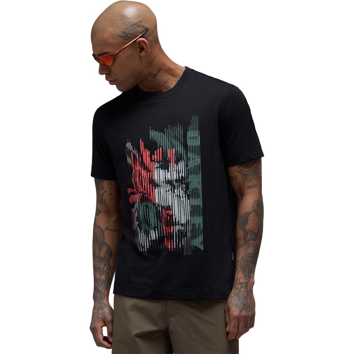 Oakley Hibiscus Camo Tee pitch black (021) XS FOA408677-021-XS