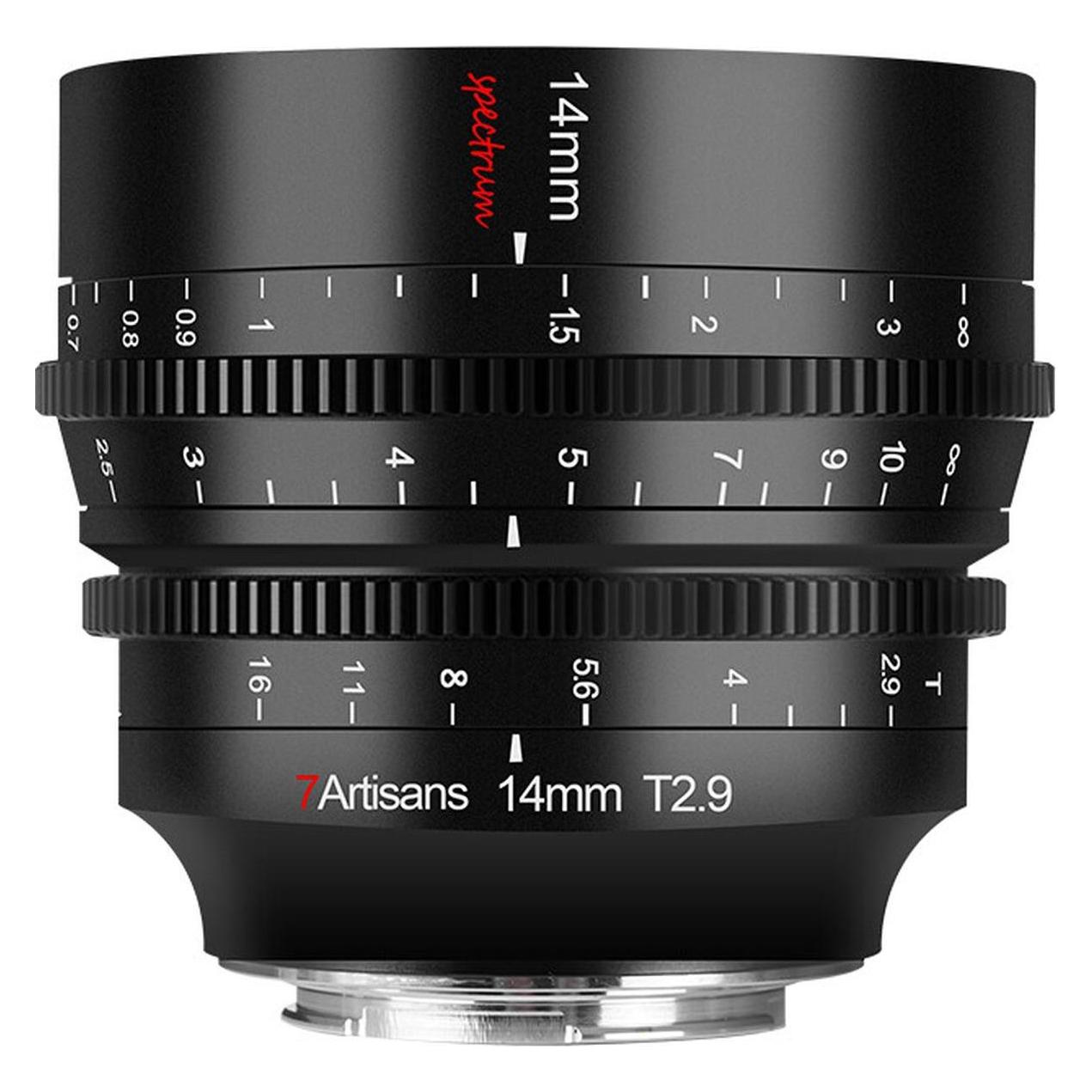 7artisans Spectrum 14mm T2.9 Canon RF (Canon RF, APS-C / DX) (C803B)