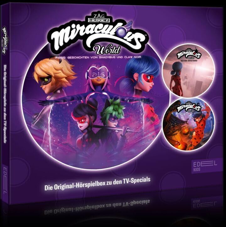 Miraculous - Hörspiel-Box zu Den TV-Specials [Import] - Preis vom 30.09.2026 22:30:23 h