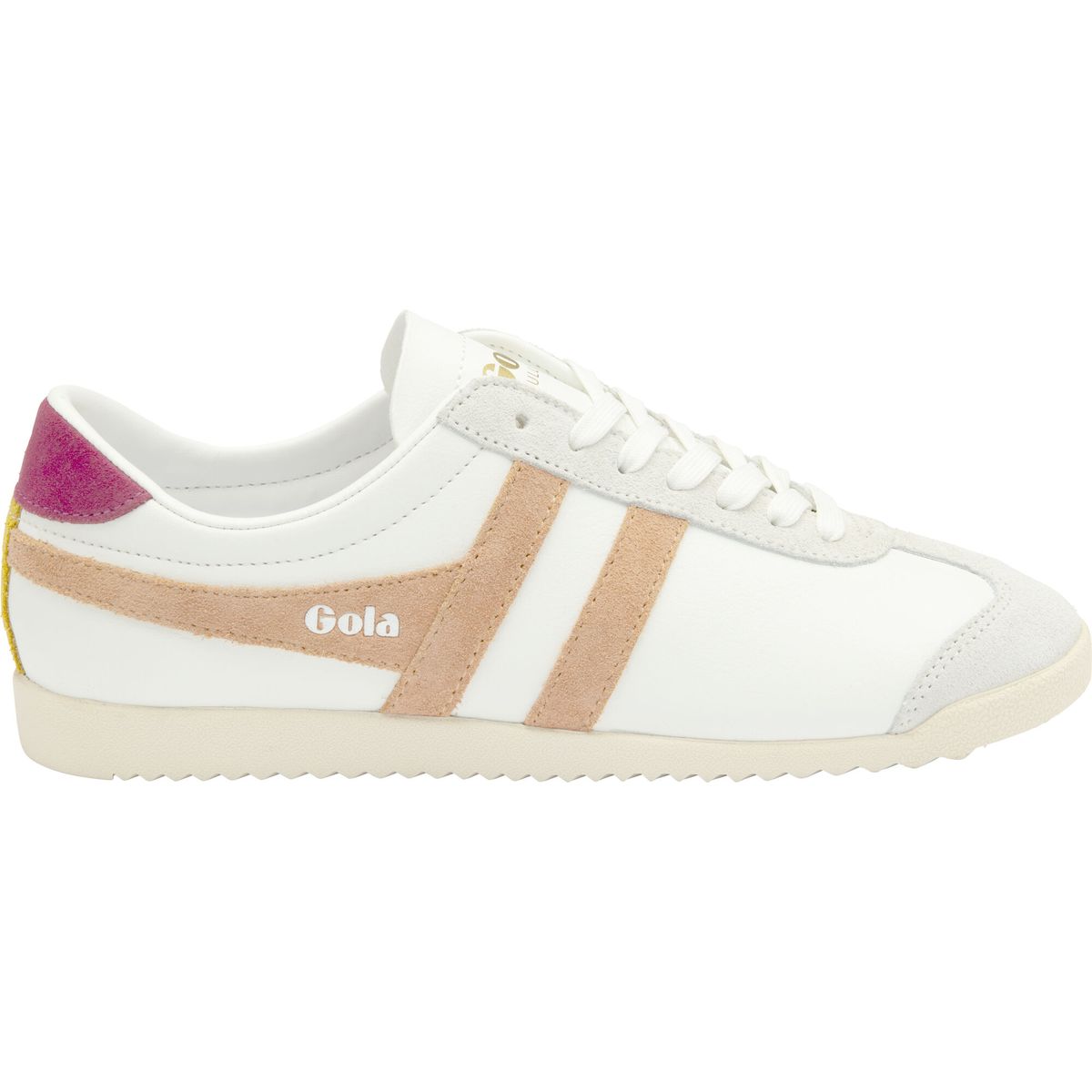 Gola Bullet Pure Sneaker Women white/terracotta/cerise (XU) 4 CLA366-XU-4-whiteterracottacerise