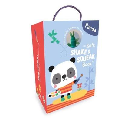 Panda (Soft Shake & Squeak Book), Gebundene Ausgabe von , Bounce, 978-94-6524-015-2