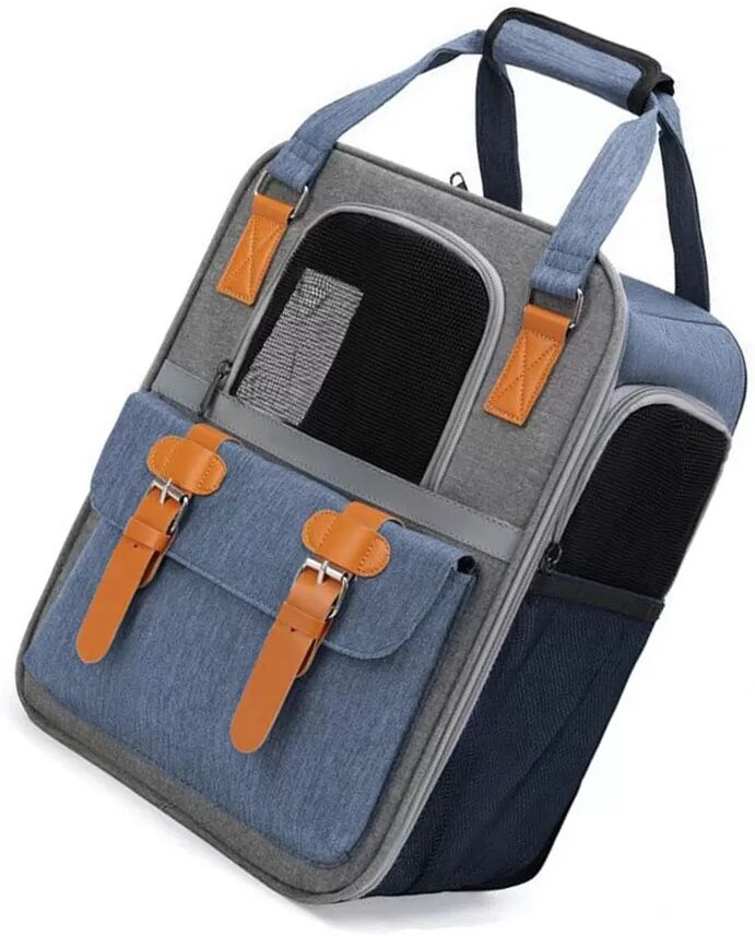 INF Haustier-Tragerucksack - Bequem und Praktisch Blau