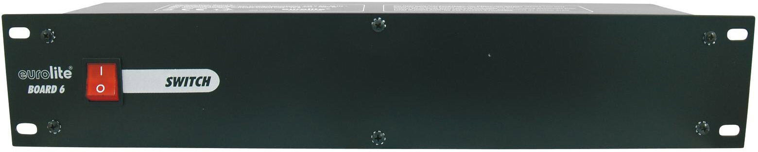 EuroLite Board 6 Mit 6x Schutzkontakt