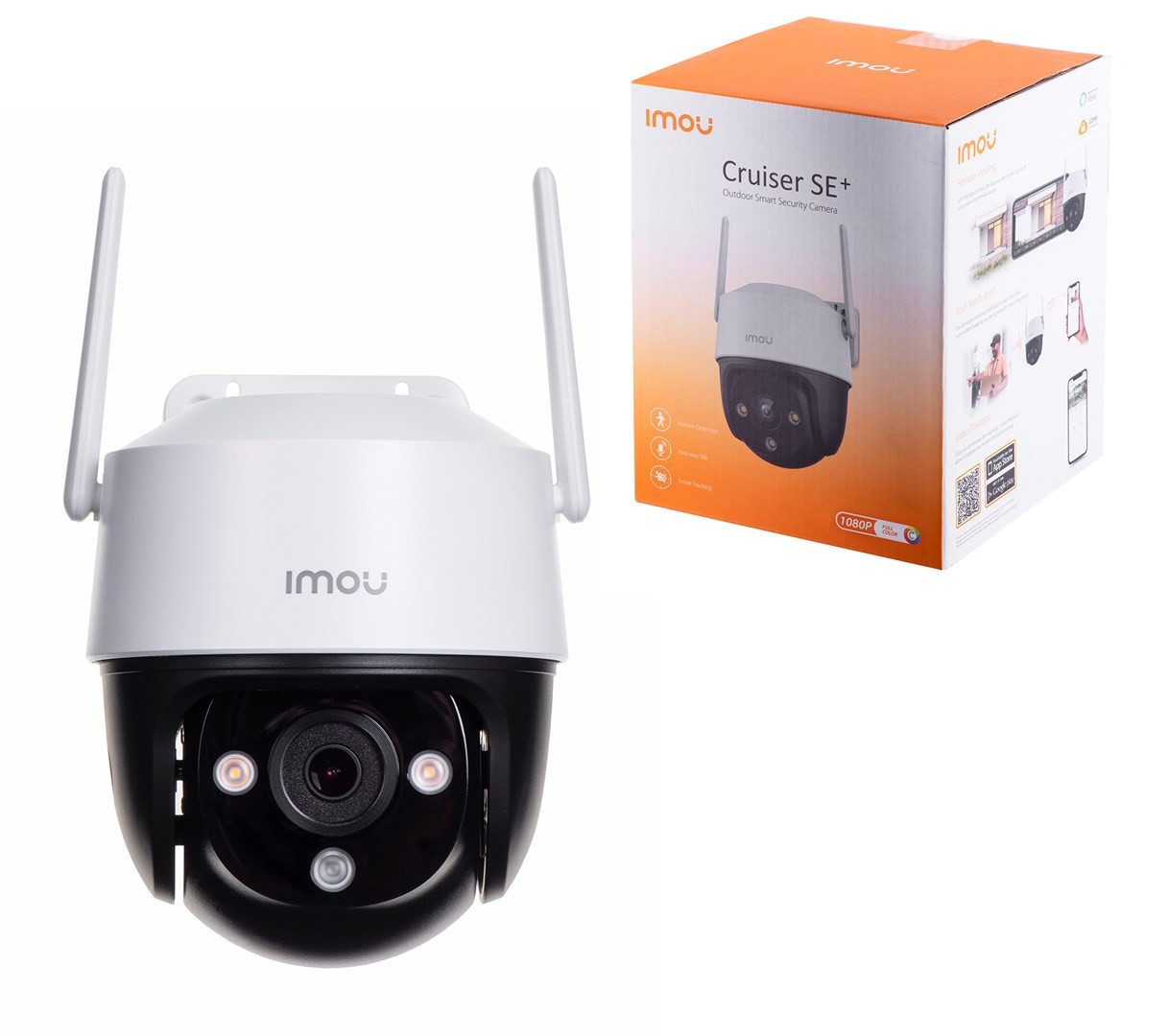 Dahua Imou Cruiser SE+ koepelcamera voor buiten, IP-beveiligingscamera, 1920 x 1080 pixels