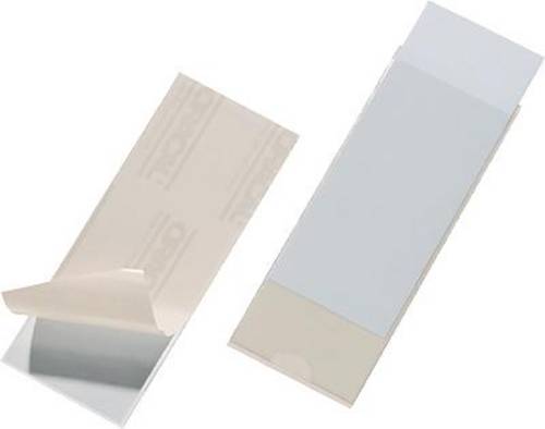 Durable Selbstklebetasche POCKETFIX - 8075 (B x H) 150mm x 60mm Transparent 10 St. 807519