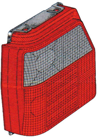 PRASCO FT1294053 Rear light