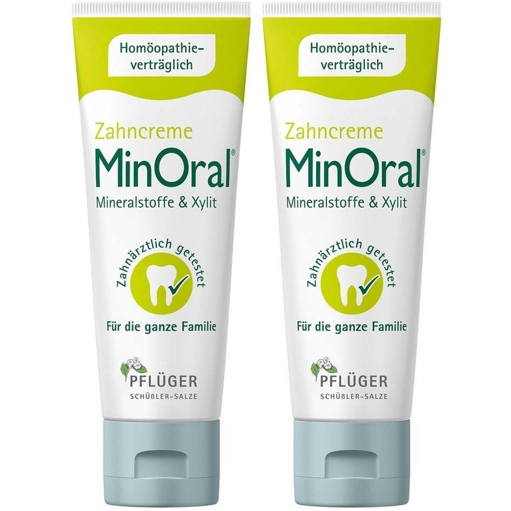 Minoral x2 2x75 ml Zahncreme