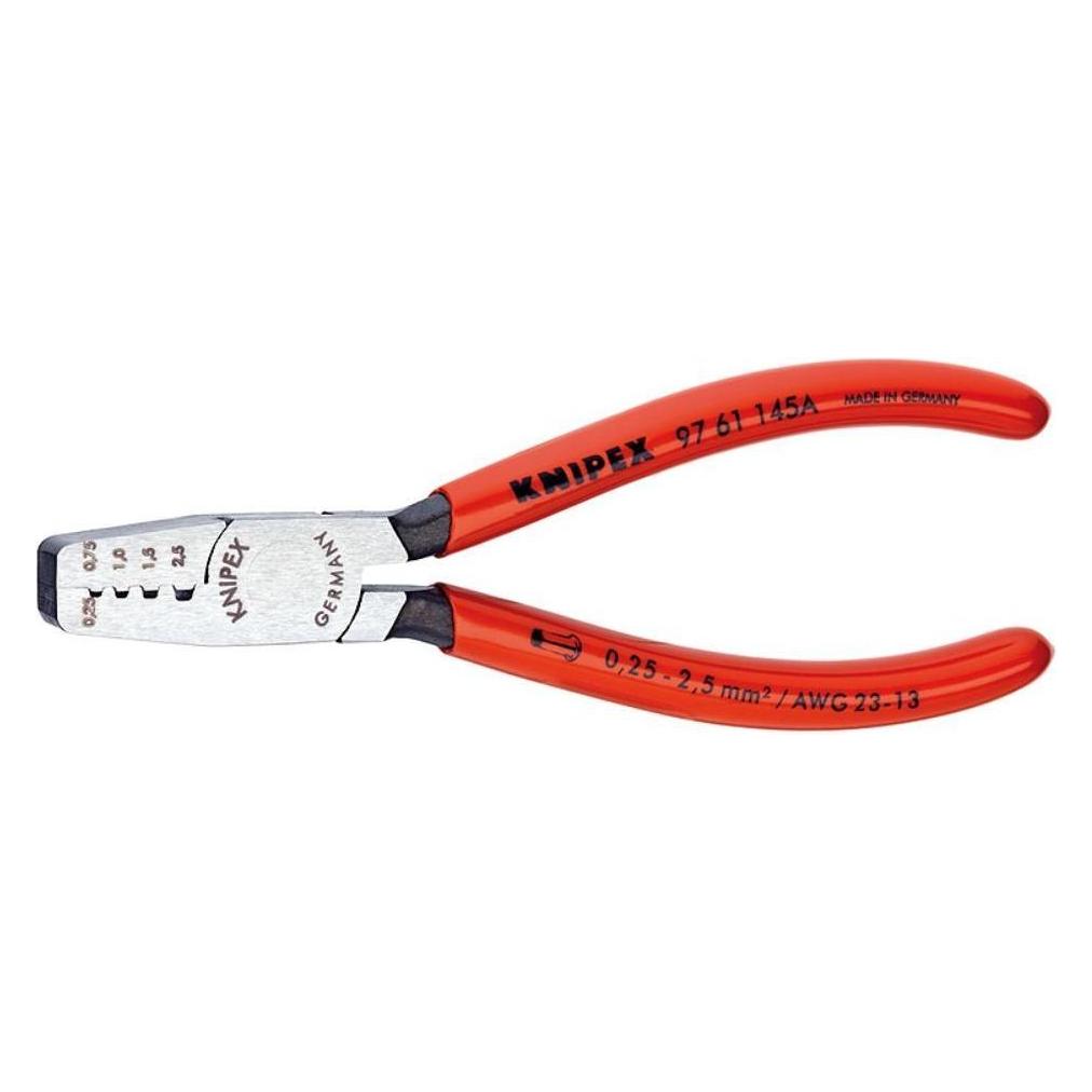 Knipex Crimpzange für Aderendhülsen (145 mm) (97 61 145 A SB)