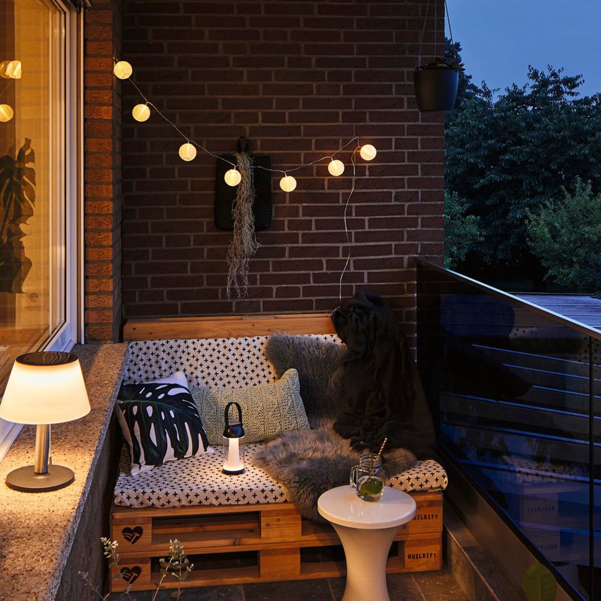Paulmann - Outdoor Lampion LED 3.6m Fairy Lights in Warm White