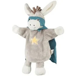 Sterntaler Handpuppe Superheld Emmi grau mit Cape und Maske